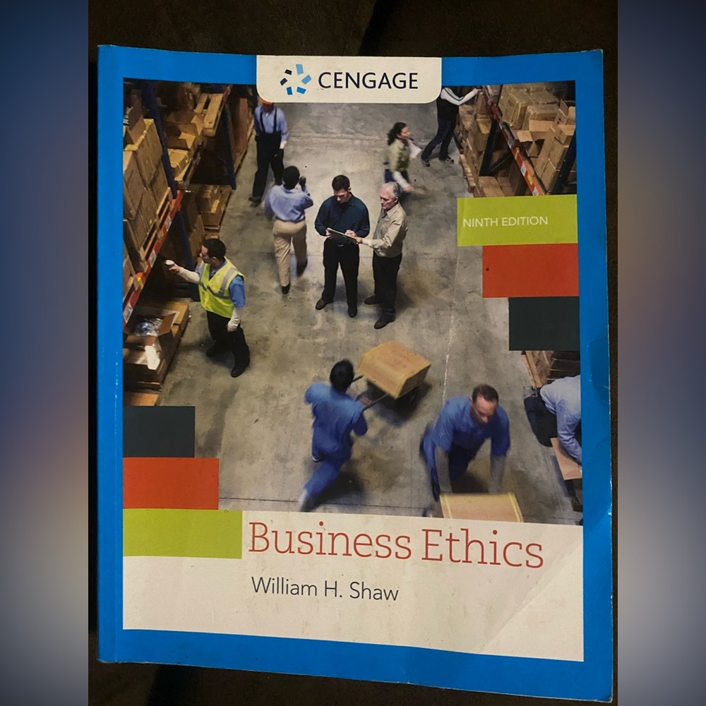 Cengage Business Ethics Textbook
